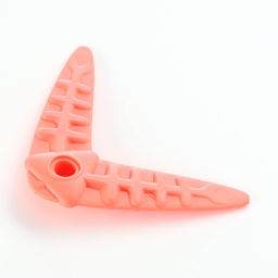 Бумеранг Рыбы двойной, 14,5 см, коралловый - Пижон фото 2