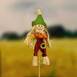 Цена за 2 шт. Огородное пугало, h=50 см, МИКС, Greengo  фото 2