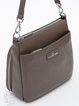 Сумка женская кожаная 2378Y d.apricot Polina&Eiterou