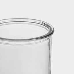 Банка для сыпучих Доляна «Стелла», 700 мл, 10×18 см, стекло, прозрачная