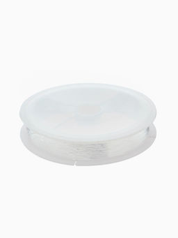 Цена за 2 шт. Нить силиконовая (резинка) d=0.5 мм, L=10 м, прозрачная