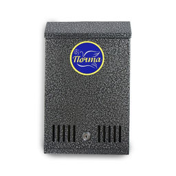 Ящик почтовый с замком, вертикальный, серебристый - Simaland фото 9