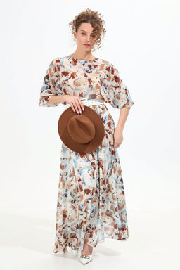 Платье NIKVA н963-1 акварель  фото 7