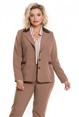 Жакет 1158 коричневый