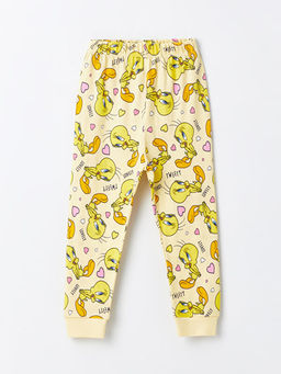 Beli Lastikli Tweety Bask?l? K?z Bebek Pijama Alt