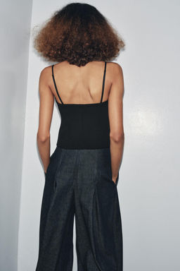 SWEETHEART NECKLINE TOP - Zara фото 3