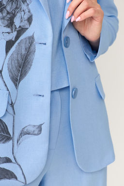 Костюм из жакета, топа и брюк. - Gizart фото 6