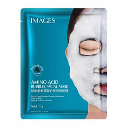 Images Amino Acid Bubbles Facial Mask 25g - Очищающая пузырьковая маска-салфетка