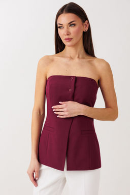 Топ VN fashion 1120 бордовый