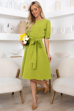 Платье Open Style 6738 лайм