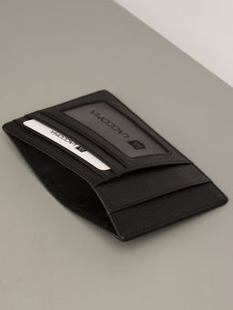 LACCOMA кредитница LA-6888-черный натуральная кожа  фото 4