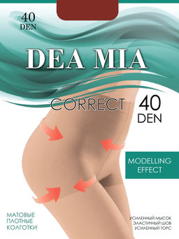 Колготки классические DEA MIA CORRECT 40 bronz