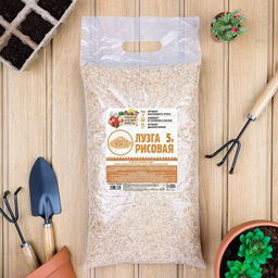 Лузга рисовая Рецепты Дедушки Никиты, 5 л