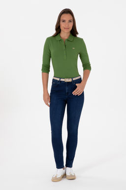 Kad_n Koyu Mavi Toohpick Fit Jean Pantolon