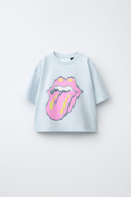 CAMISETA ESTAMPADA ROLLING STONE  / Azul