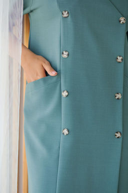 Платье РП-1178 зеленый гранит - Angelika фото 3