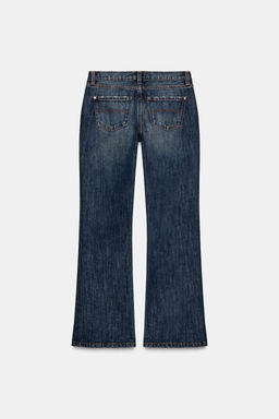 Z1975 LOW-RISE BOOTCUT JEANS - Zara фото 7