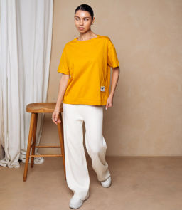 Футболка #КТ1062 (2), оранжевый - Dommod фото 4