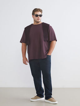 B?y?k Beden Basic Penye Erkek Ti??rt