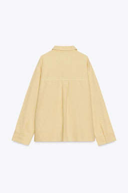 ZW COLLECTION POCKET OVERSHIRT - Zara фото 7