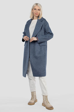 01-11415 Пальто женское демисезонное - El podio фото 6