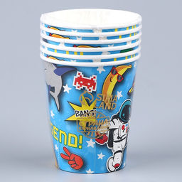 Цена за 2 шт. Стакан бумажный одноразовый «День рождения», в наборе 6 шт.