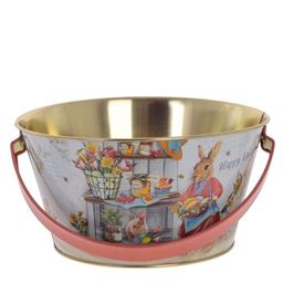 Изделие декоративное Ведерко пасхальное, L19 W19 H10 см - Remeco фото 2