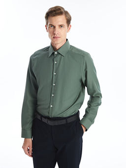 Slim Fit Uzun Kollu Oxford Erkek G?mlek