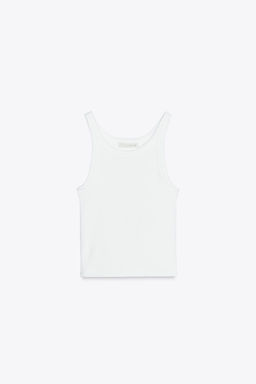 RIBBED CROP TOP - Zara фото 7