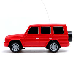 Машинка на пульте управления «Внедорожник», радиоуправление, на батарейках, цвет красный