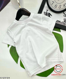 Футболка однотонная детская