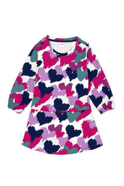 U. S. Polo Assn Фиолетовое вязаное платье для девочки