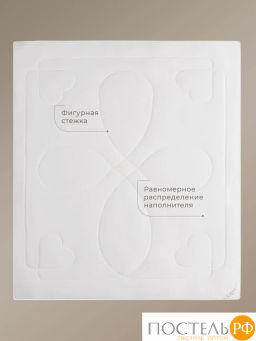 Одеяло CASSIA КЛАУД СОФТ хл./микровол.лебяжий пух, 240 г/м2,КТ  фото 6