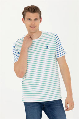 Мужская мятная футболка с круглым вырезом Неожиданная скидка в корзине - U.s. polo assn фото 2