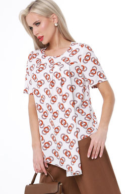 Блузка Вилена, принт - Dstrend фото 6