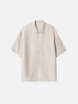 Рубашка мужская льняная бежевая - Mark formelle фото 4