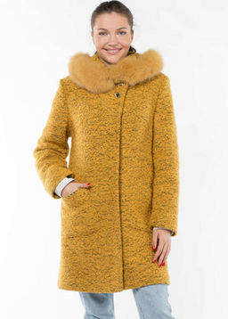 02-1734 Пальто женское утепленное