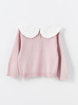 Bebe Yaka K?z Bebek Kazak ve Tayt 2li - Waikiki фото 3