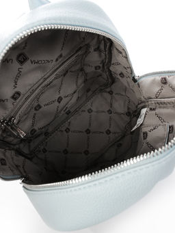 LACCOMA рюкзак Скарлет-Н2005-голубой эко кожа хлопок