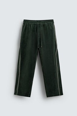 VELOUR TROUSERS WITH TRIMS - Zara фото 15