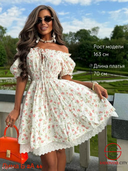 Платье женское летнее с принтом - Bruno фото 2