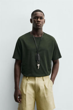 MERCERISED COTTON T-SHIRT - Zara фото 2