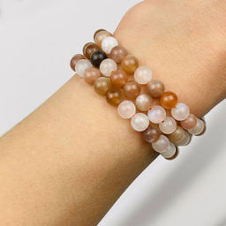 Бусины для украшений из Лунного камня (60 бусин)