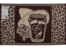 1с105.413ж1 Соты и пчелка (коралл3) Полотенце махровое 50х30 см - Текс-дизайн фото 5