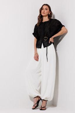 Блузка 4382 (черный) - Lyushe фото 8