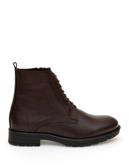 Kahverengi Kau_uk Taban %100 Deri Bot