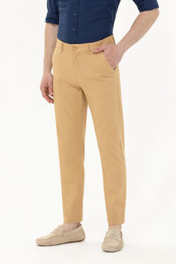 Erkek Camel Kanvas / Chino Pantolon Sepette S_rpriz _ndirim - U.s. polo assn фото 2