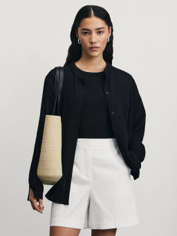 Хлопковые шорты с отворотами / Zarina