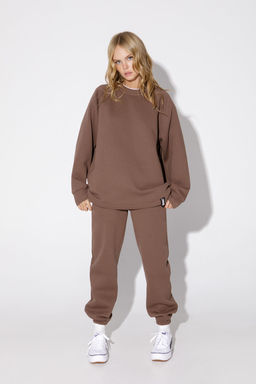 Свитшот Pirs 4992 шоколадный  фото 4