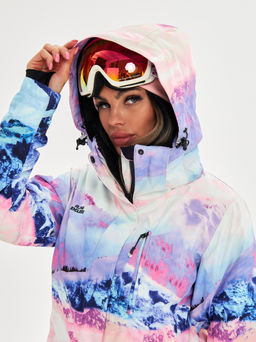 Женская горнолыжная сноубордическая куртка Alpha Endless Ultra Chaleur SNB 423/316_9 Разноцветный  фото 16
